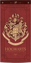 Bannière murale Harry Potter Poudlard bordeaux