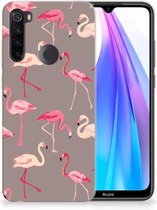 Xiaomi Redmi Note 8T TPU Hoesje Flamingo