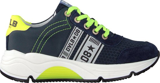 Develab Jongens Lage sneakers 41421 - Blauw - Maat 36 | bol.com