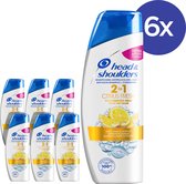 Bol.com Head & Shoulders Citrus Fresh 2-in-1 Anti-roos - Voordeelverpakking 6x270ml - Shampoo en Conditioner aanbieding