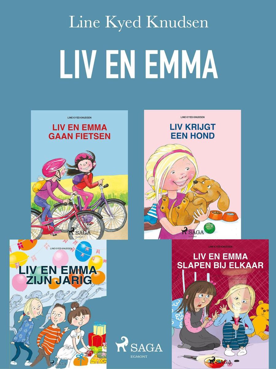 Liv en Emma - Liv en Emma 1-4 - Line Kyed Knudsen