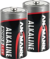 Ansmann 2er Mono D Red - battery
