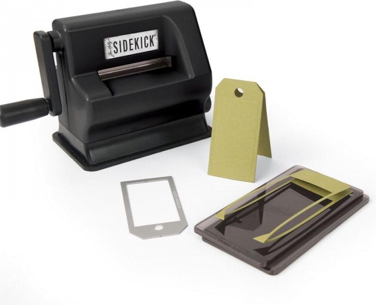Sizzix Sidekick Mini Stans en Embossing Machine Zwart
