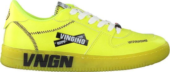 Vingino Jongens Lage sneakers Yari Low - Geel - Maat 38 | bol.com