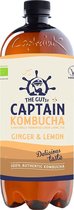 Captain Kombucha - 1000ml - Ginger Lemon
