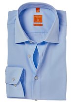 Redmond modern fit overhemd - lichtblauw - Strijkvriendelijk - Boordmaat: 45/46