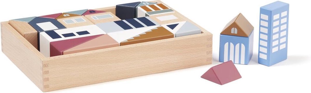 Kids Concept - Houten blokken Aiden - Houten speelgoed