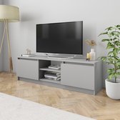Tv-meubel 120x30x35,5 cm spaanplaat grijs
