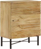 Dressoir 60x35x75 cm massief mangohout