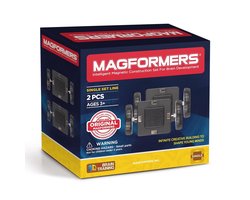 Magformers Single Set Line Wielset - 6 Onderdelen - Magnetische Bouwset