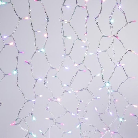 Guirlande LED Multicolore Lealight – Marque Blanche – Piles – Pour Intérieur