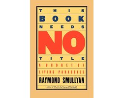 Omslag van This Book Needs No Title A Budget Of Li