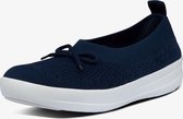 FitFlop™ Uberknit Slip-On Ballerina With Bow Poly/nylon  - Maat 37