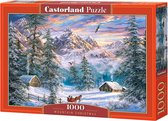 Castorland Legpuzzel Mountain Christmas 1000 Stukjes