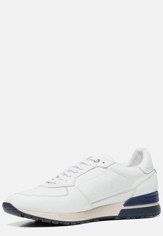 Van Lier Chavar Heren Sneakers - Wit - Maat 47 | bol.com