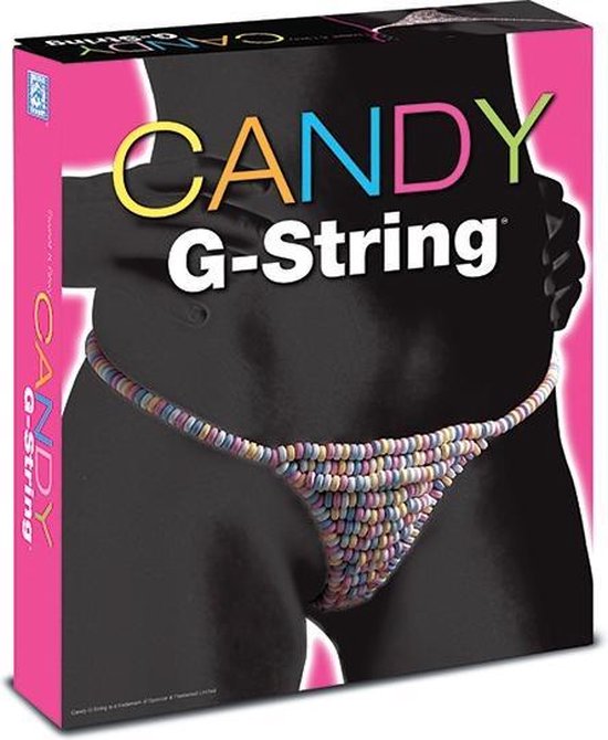 You2Toys Snoep G-string vrouw - Erotische geschenkset - Multicolor