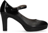 No Stress - Dames - Zwarte plateau pumps met gesp - Maat 37