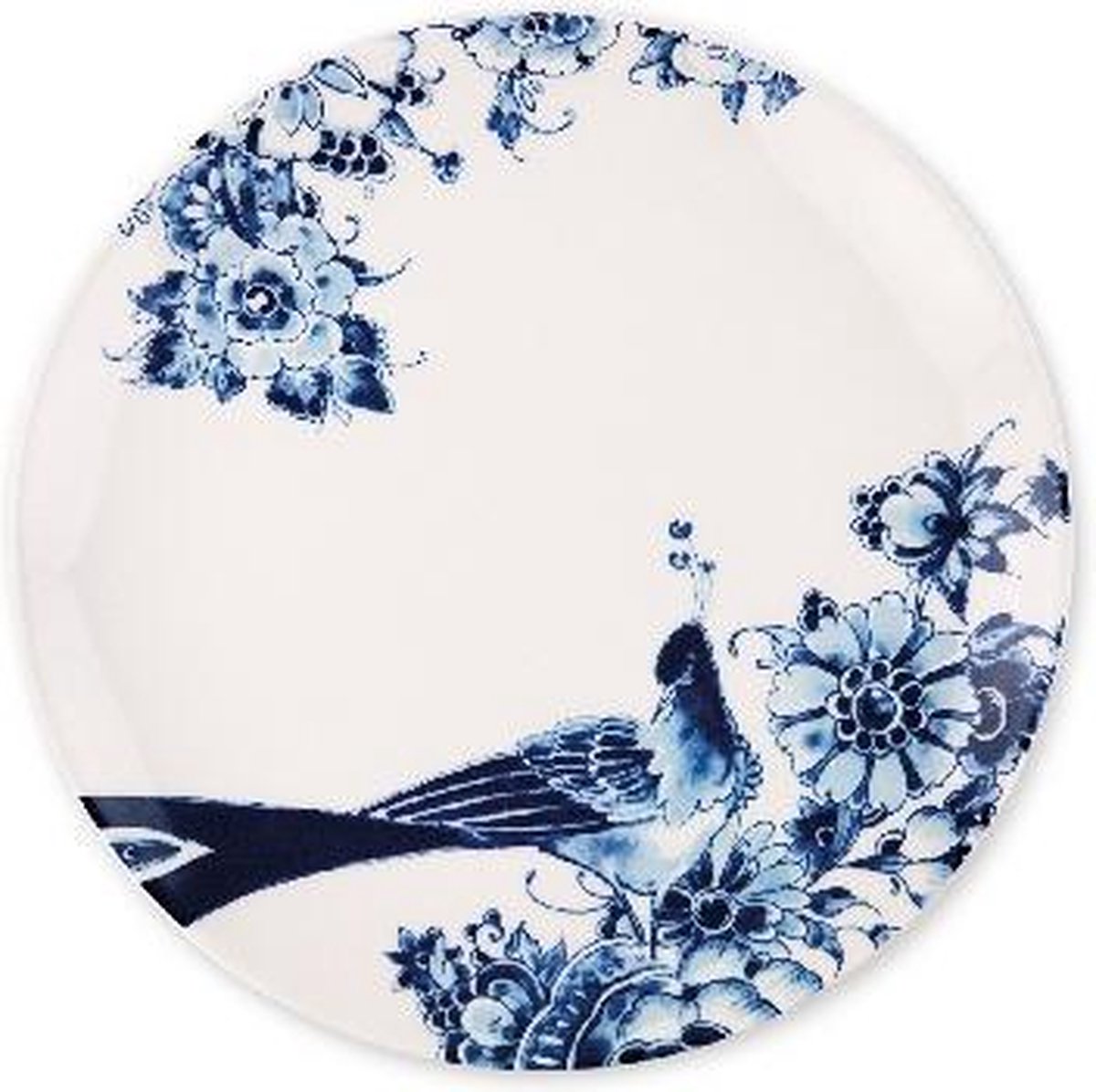 ROYAL DELFT - Peacock Symphony - Dinerbord Coupe 26cm