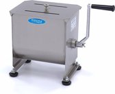 Bol.com Handmatige Vleesmenger 10 Liter - Max. 75 kg - RVS - Professionele Vleesmixer - Maxima aanbieding