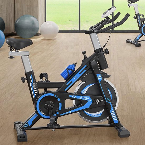 Hometrainer RapidPace / Fitness Fiets - Blauw bike | bol.com