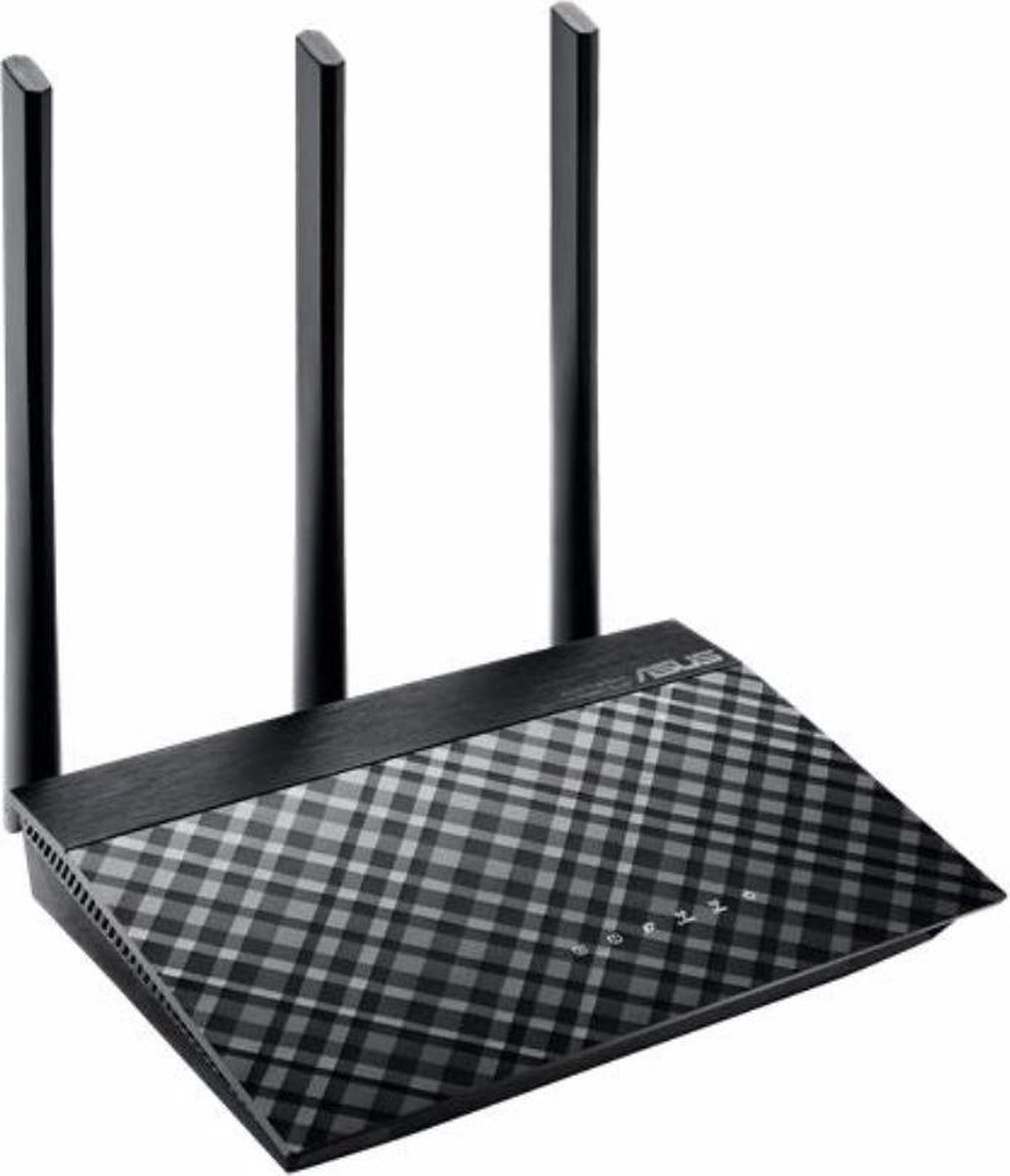 ASUS RT-AC750 - Draadloze router - Dual-band - Fast Ethernet - Zwart