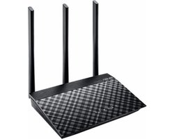 ASUS RT-AC750 – Draadloze router – Dual-band – Fast Ethernet – Zwart