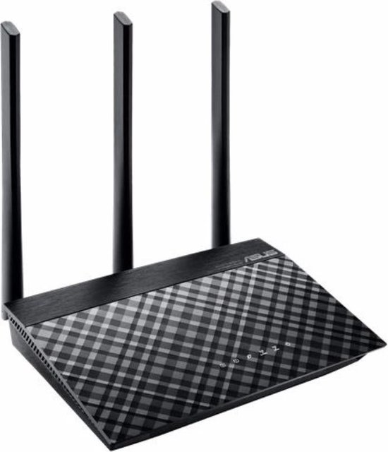ASUS RT-AC750 - Draadloze router - Dual-band - Fast Ethernet - Zwart