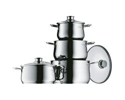 WMF Diadem Plus 0730046040 - Pannenset 4-delig