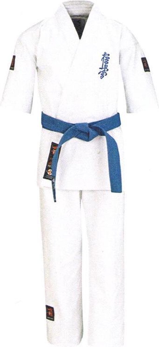 Matsuru Kyokushin Karatepak Zonder band - Wit - 160