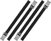 Pro Plus Spanbanden/sjorbanden/bindriemen - 4 stuks - 40 cm