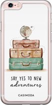 iPhone 6/6s hoesje siliconen - Wanderlust | Apple iPhone 6/6s case | TPU backcover transparant