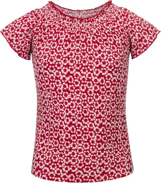 Looxs Revolution 2013-7493-916 Meisjes Shirt - Maat 116 - Rood