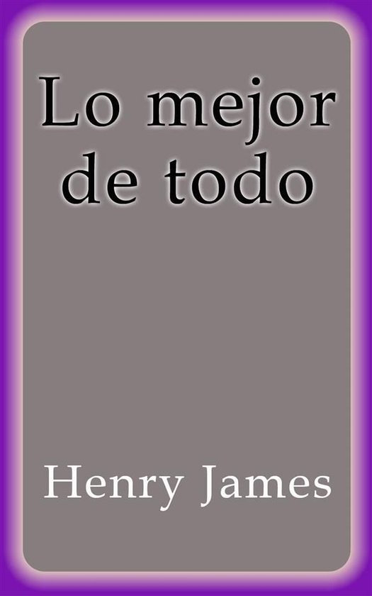 Lo mejor de todo - cover