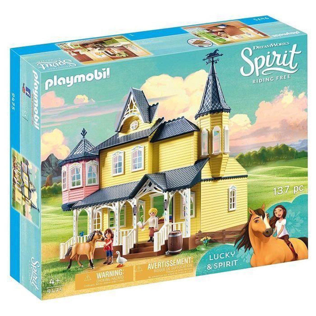 PLAYMOBIL Spirit Lucky's huis - 9475 | bol.com