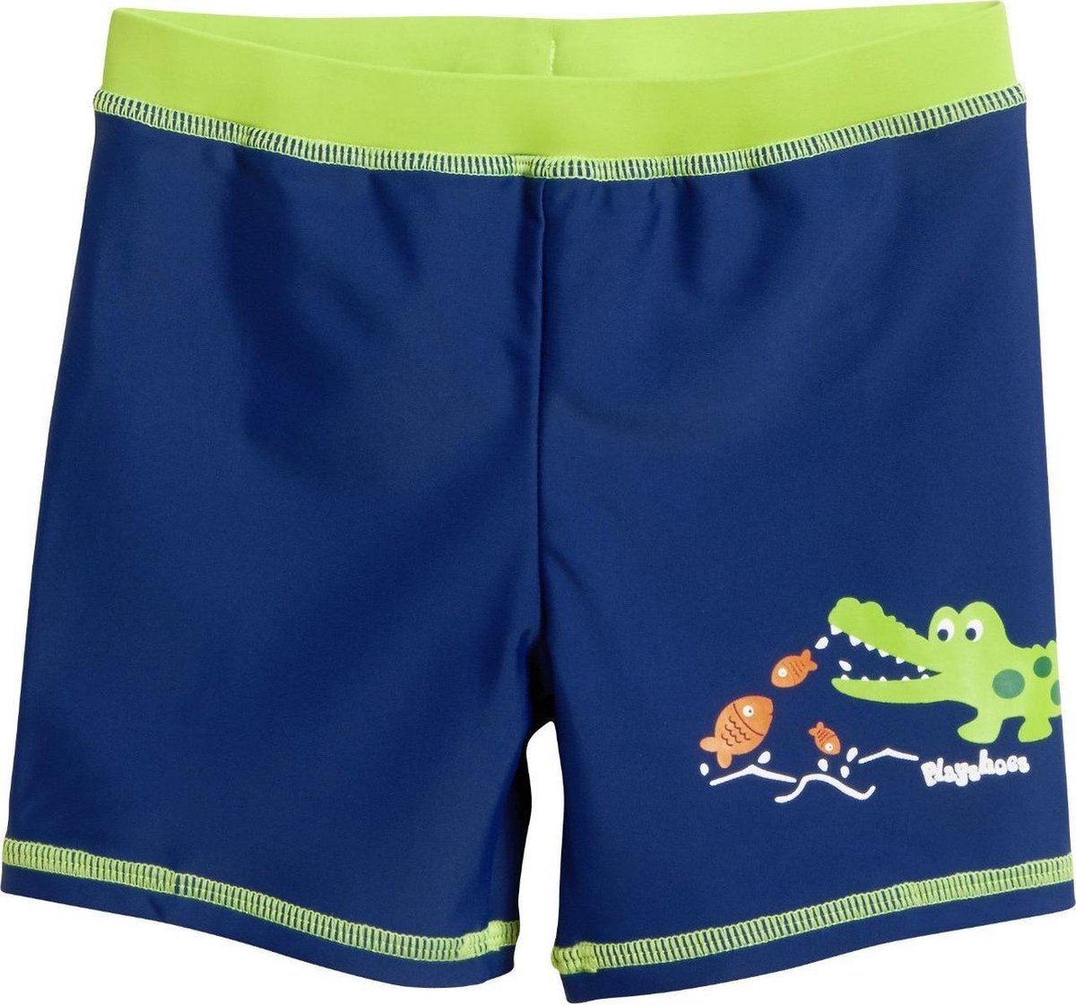 Playshoes Zwemshort Uv-werend Krokodil Blauw Maat 134/140