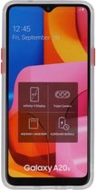 Hoesje Geschikt voor de Samsung Galaxy A20s - Hard Case Backcover Telefoonhoesje - Transparant