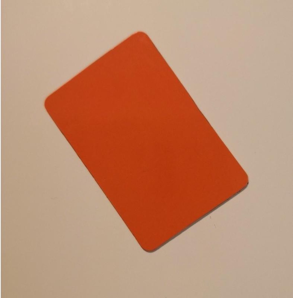 Set van 12x whiteboard magneet 6 x 4 cm Oranje Koelkastmagneet
