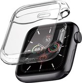 Spigen - Apple Watch 5 44mm Case - Siliconen Ultra Hybrid - Transparant