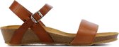 Red Rag 79244 - Volwassenen Sandalen met hakDames Sandalen - Kleur: Cognac - Maat: 37
