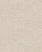 Ton sur ton behang Profhome DE120102-DI vliesbehang hardvinyl warmdruk in reliëf gestempeld tun sur ton mat crème 5,33 m2