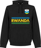 Rwanda Team Hoodie - Zwart - XL