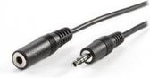 ADJ ADJBL21994353 3.5mm Audio Extension Cable, M/F, 3m, Black