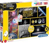 Clementoni Supercolor Puzzel - I NEED MORE SPACE - National Geographic Kids - 180 Stukjes