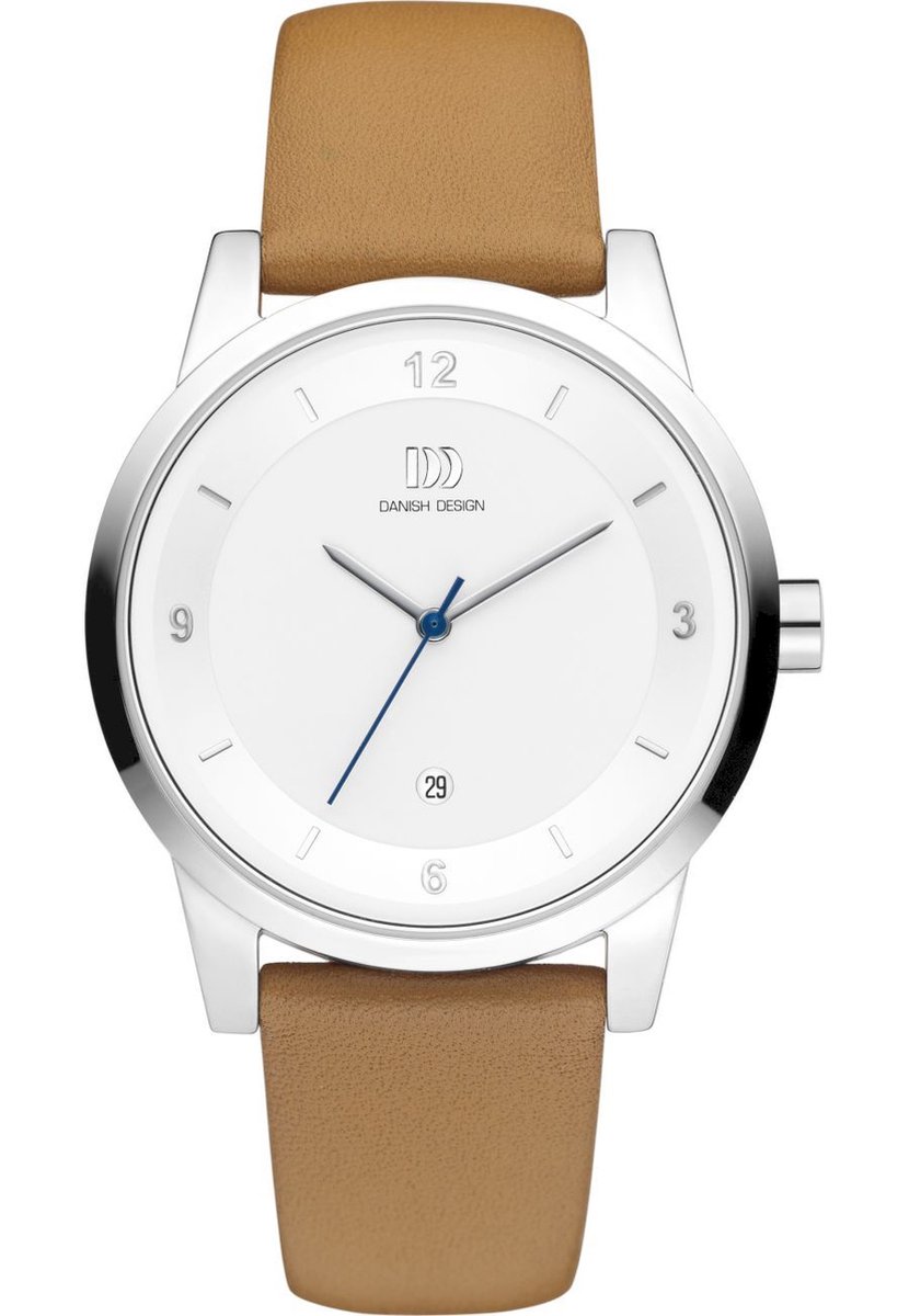 Danish Design IQ12Q1084 horloge heren - bruin - edelstaal