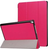 Lenovo Tab 4 10 Plus hoes - Tri-Fold Book Case Magenta