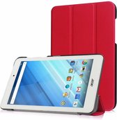 Acer Iconia One 7 B1-770 Tri-Fold Book Case Rood