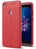 Huawei P8 Lite 2017 - Litchi TPU Case - Rood