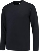 Tricorp t-shirt lange mouw - Casual - 101006 - navy - maat XXXL