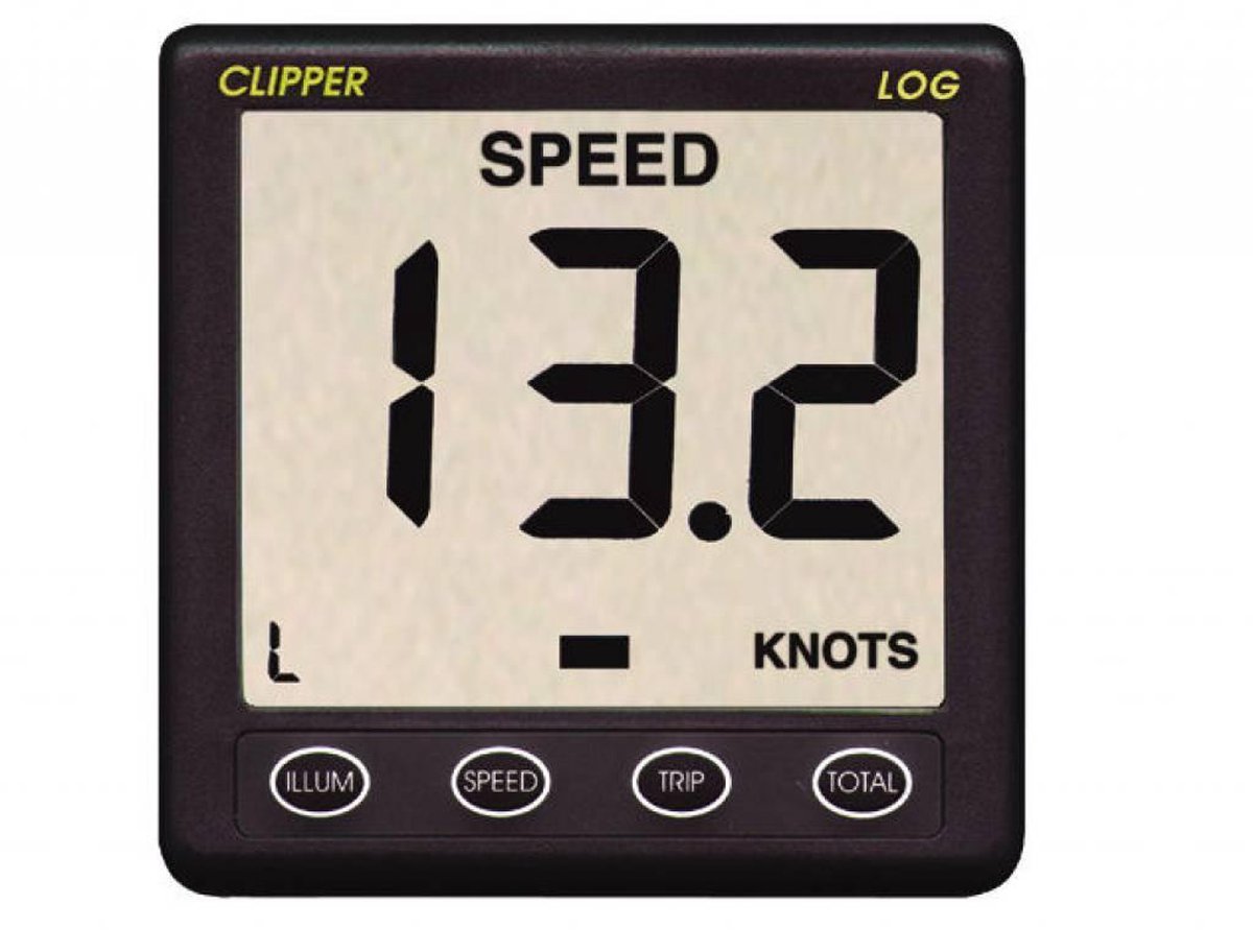 NASA Clipper EASY log - het log zonder Paddlewheel en Huiddoorvoer | CLIP-EASYLG