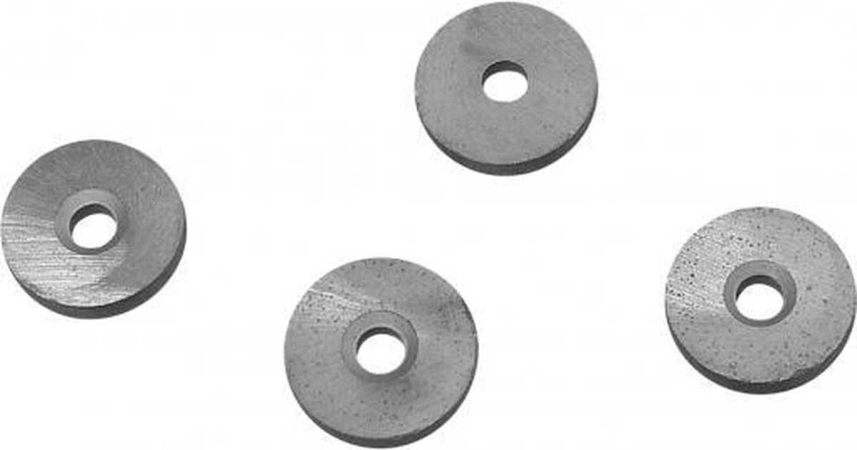 10x Ronde magneten met gat 20 x 5 mm - Hobby magneten - Knutselmateriaal
